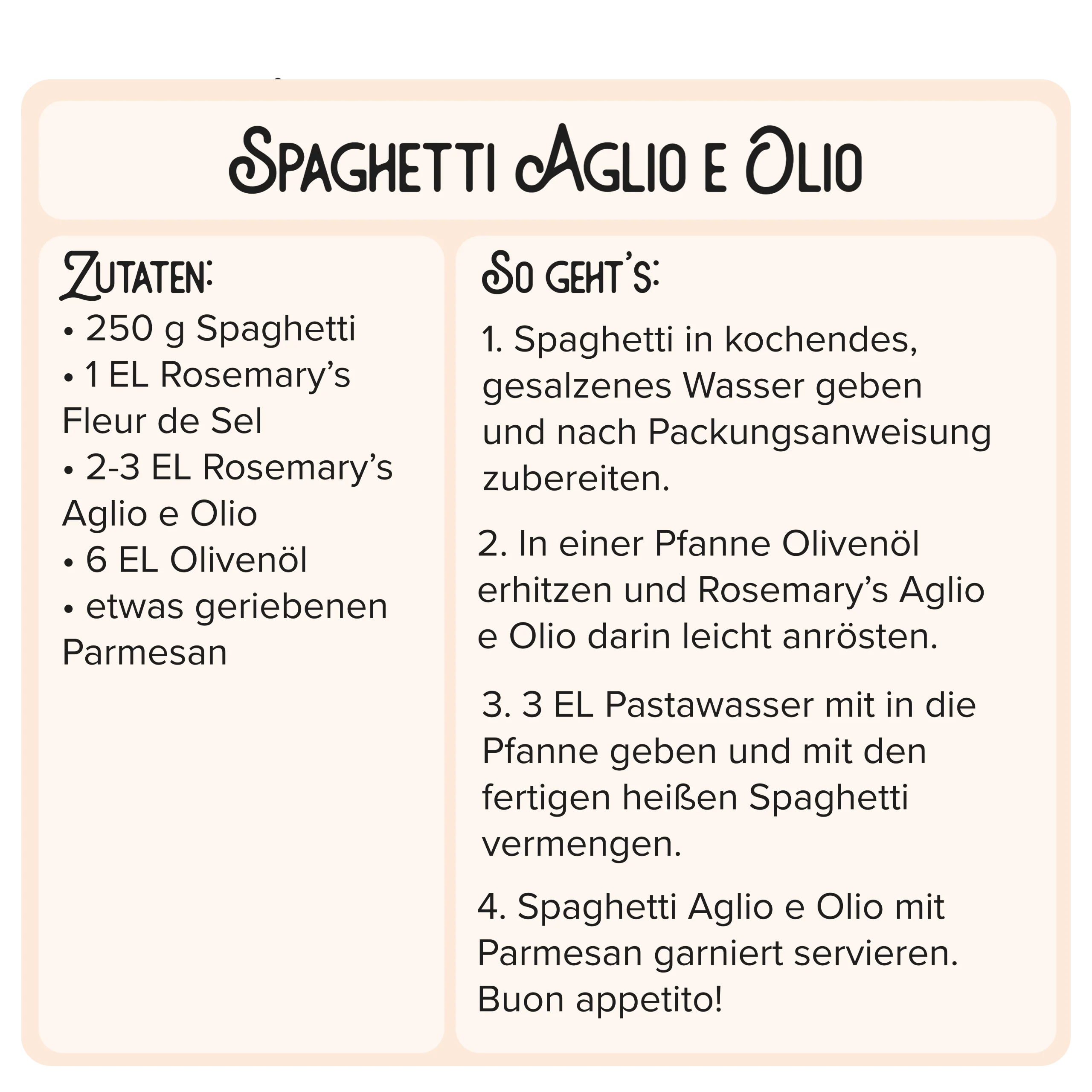 Aglio e Olio - Image 3